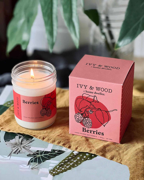 Homebody: Berries Scented Candle