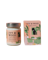 Bamboo Short PJ Set & Candle Gift Box Black