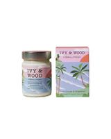 Bamboo PJ & Candle Gift Box Navy