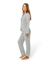 Chateaux Bamboo PJ Set Grey Marle