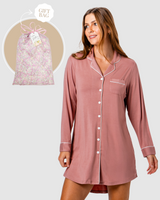 Mother's Day Night Shirt Gift Bag Cinnamon