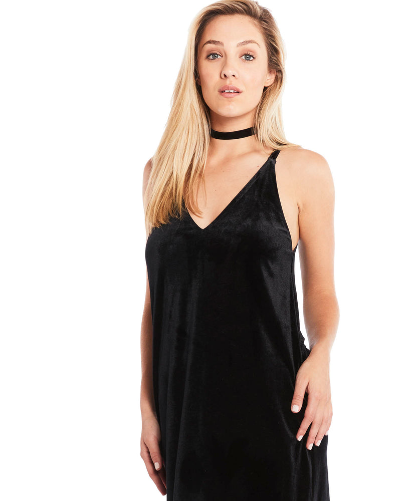 Dita Velour Chemise