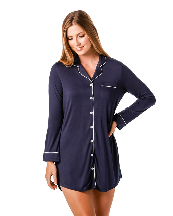 Estate Night Shirt Navy