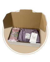 Bamboo PJ & Candle Gift Box Lilac