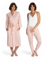 Emily Robe & Pant Set | Pink