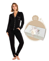 PJ & Candle Gift Box Black