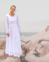 Santorini Dress White