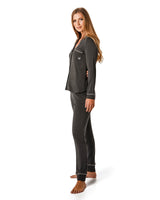 The Manor PJ Set | Charcoal