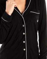 The Manor PJ Set | Black