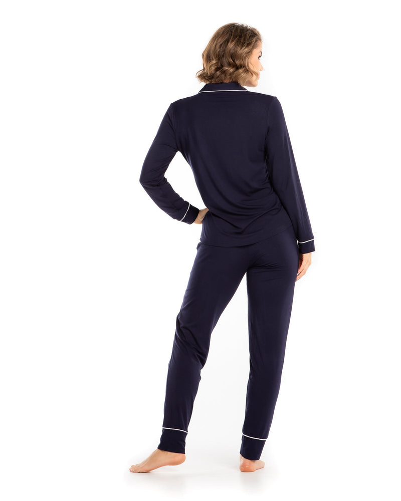 The Manor PJ Set | Navy
