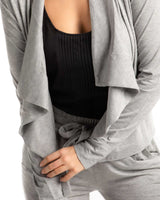 Wanderlust Travel Pant In Bag Grey Marle