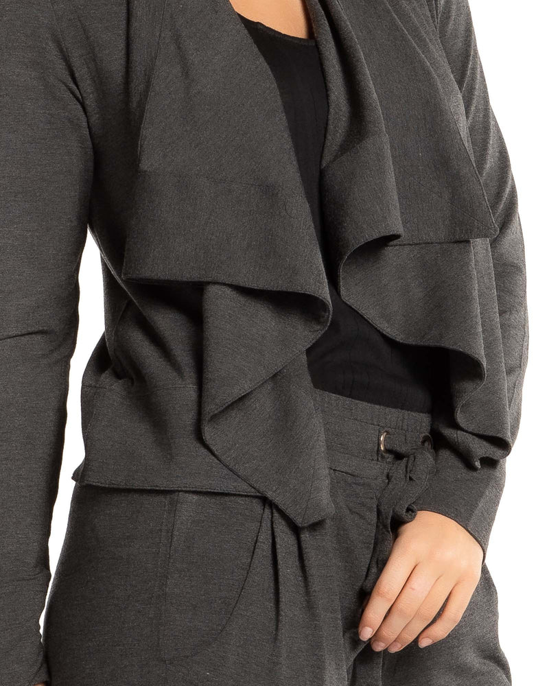 Wanderlust Travel Pant In Bag Charcoal Marle