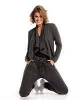 Wanderlust Travel Pant In Bag Charcoal Marle