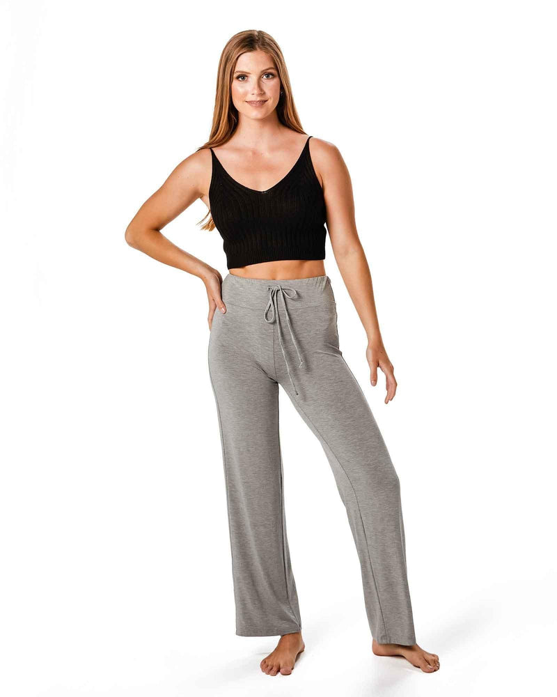 BT-X {Finding Common Ground} Grey Lounge Pants w/Pockets CURVY