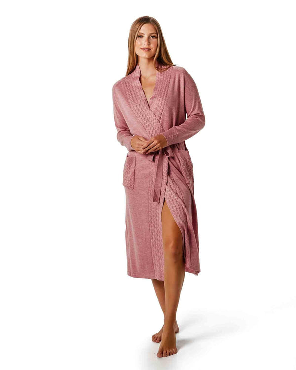 Hinterland Robe Rose - Deshabille Sleepwear