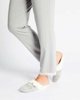 Deshabille Slippers in Grey Color